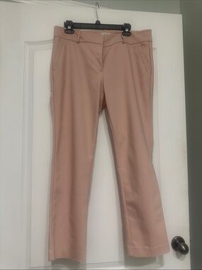 LOFT Blush Pink Modern Skinny Ankle Pants